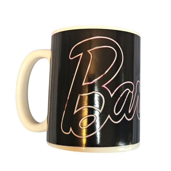 Barbie Other - Barbie Ceramic Retro Logo Mug